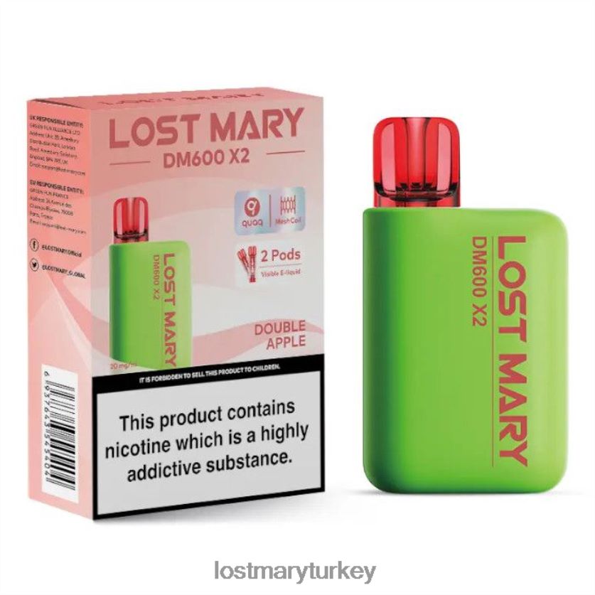 LOST MARY Fiyat - kayıp mary dm600 x2 tek kullanımlık vape çift ​​elma ZXVTXX191