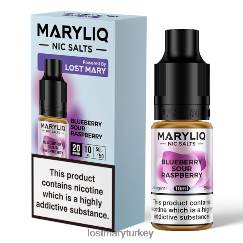 LOST MARY Flavours - kayıp mary maryliq nic tuzları - 10ml yaban mersini ekşi ahududu ZXVTXX207