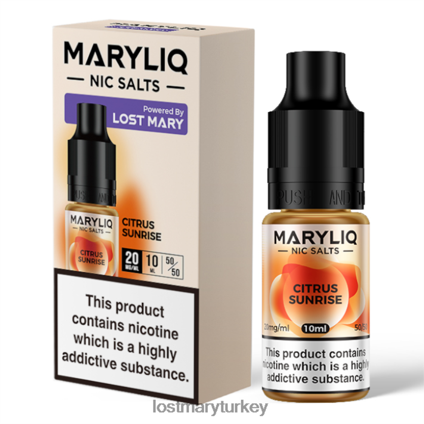 LOST MARY Sale - kayıp mary maryliq nic tuzları - 10ml narenciye ZXVTXX210