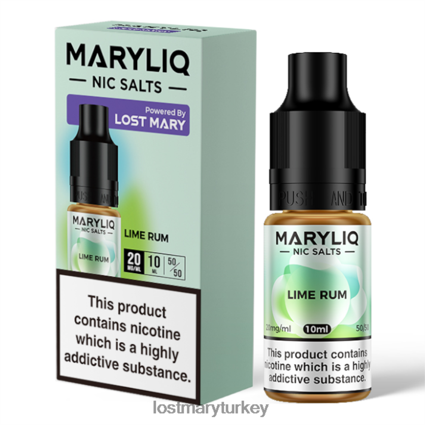 LOST MARY Türkiye - kayıp mary maryliq nic tuzları - 10ml kireç ZXVTXX212