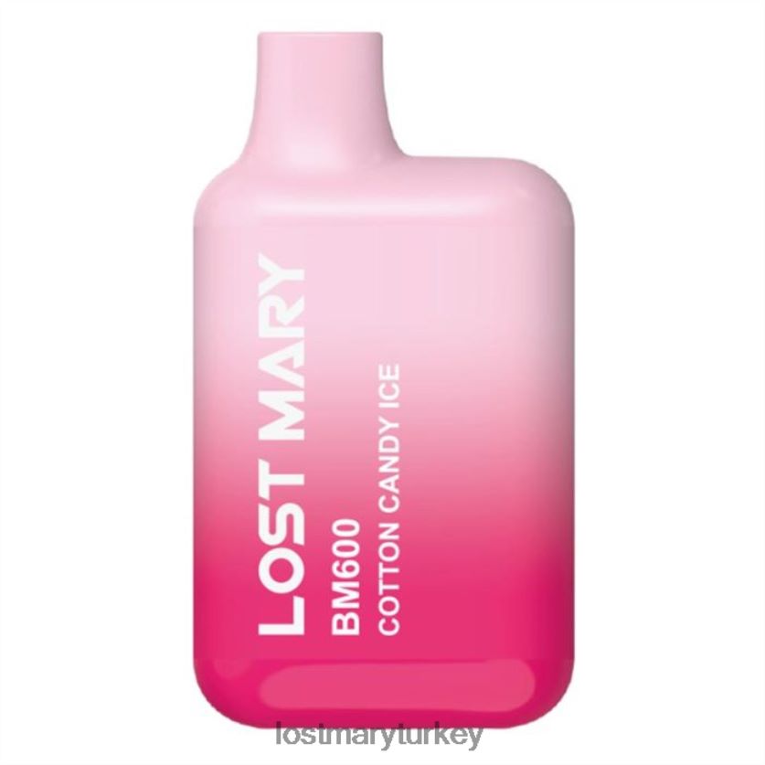 LOST MARY Online - kayıp mary bm600 tek kullanımlık vape pamuk şekeri buz ZXVTXX148