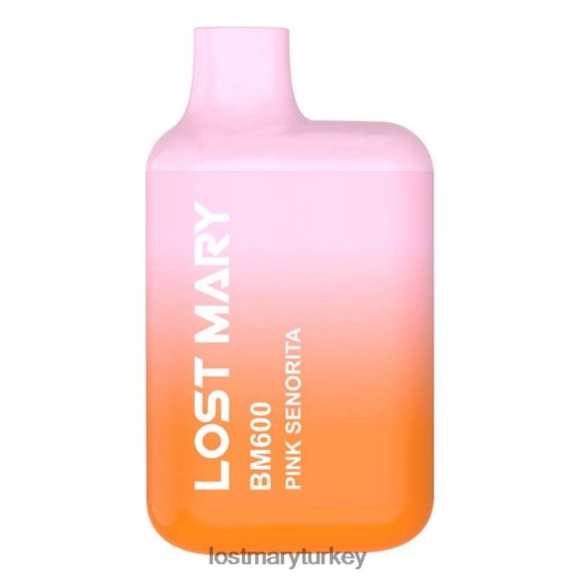 LOST MARY Online - kayıp mary bm600 tek kullanımlık vape pembe senorita ZXVTXX128