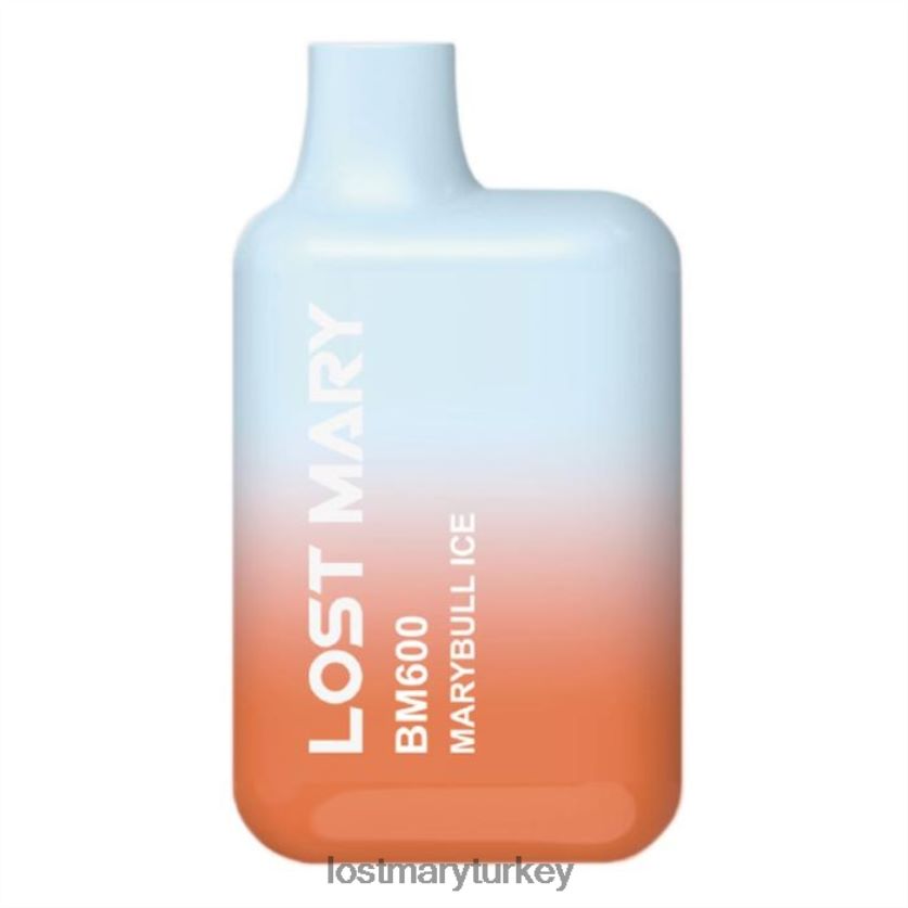 LOST MARY Türkiye - kayıp mary bm600 tek kullanımlık vape marybull buz ZXVTXX152