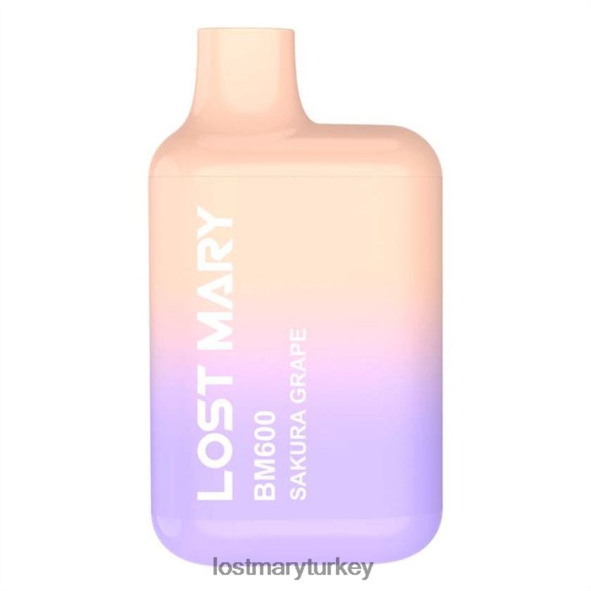 LOST MARY Türkiye - kayıp mary bm600 tek kullanımlık vape sakura üzümü ZXVTXX132