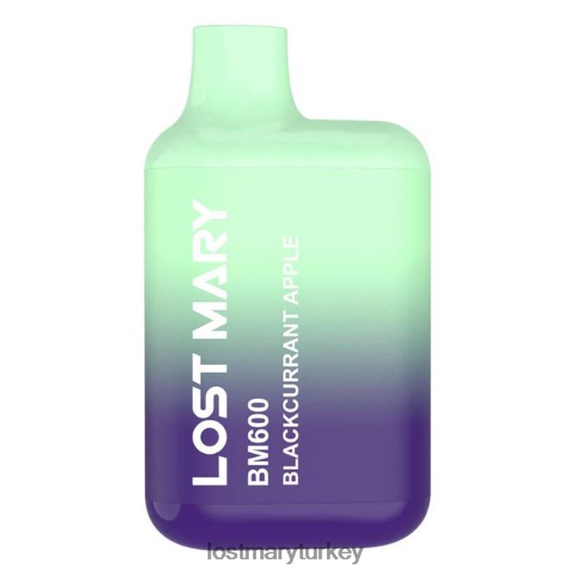 LOST MARY Vape Flavors - kayıp mary bm600 tek kullanımlık vape Frenk üzümü elması ZXVTXX135
