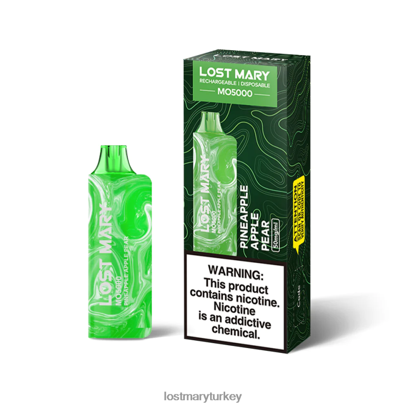 LOST MARY Vape Flavors - kayıp mary mo5000 ananas elma armut ZXVTXX55