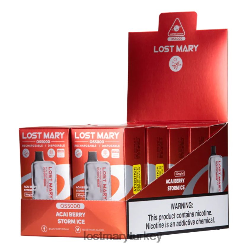 LOST MARY Fiyat - kayıp mary os5000 parlaklık acai meyvesi fırtına buzu ZXVTXX1