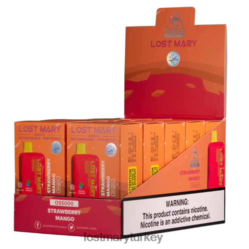 LOST MARY Online Store - kayıp mary os5000 çilek mango ZXVTXX69