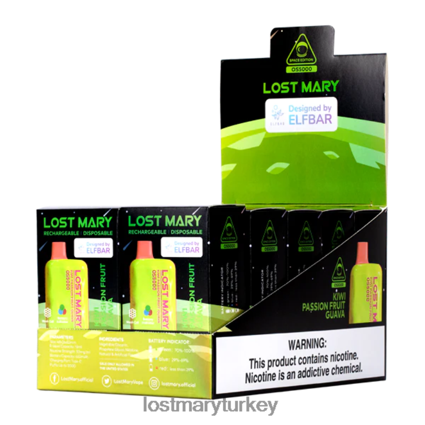 LOST MARY Online Store - kayıp mary os5000 kivi çarkıfelek meyvesi guava ZXVTXX39