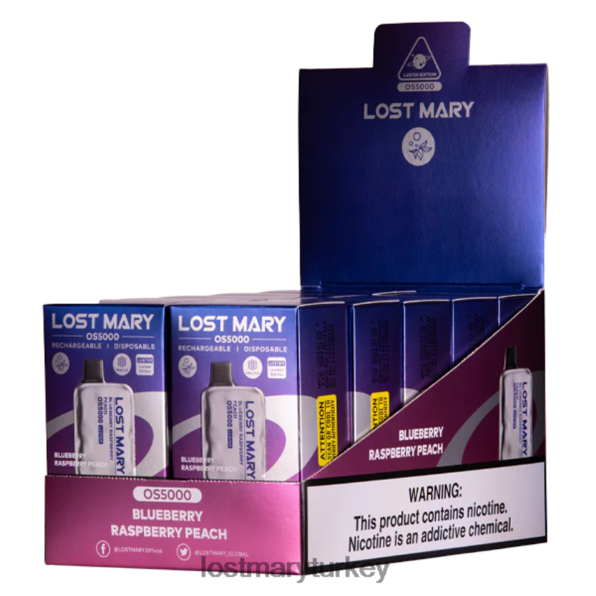 LOST MARY Online Store - kayıp mary os5000 parlaklık yaban mersini ahududu şeftali ZXVTXX19