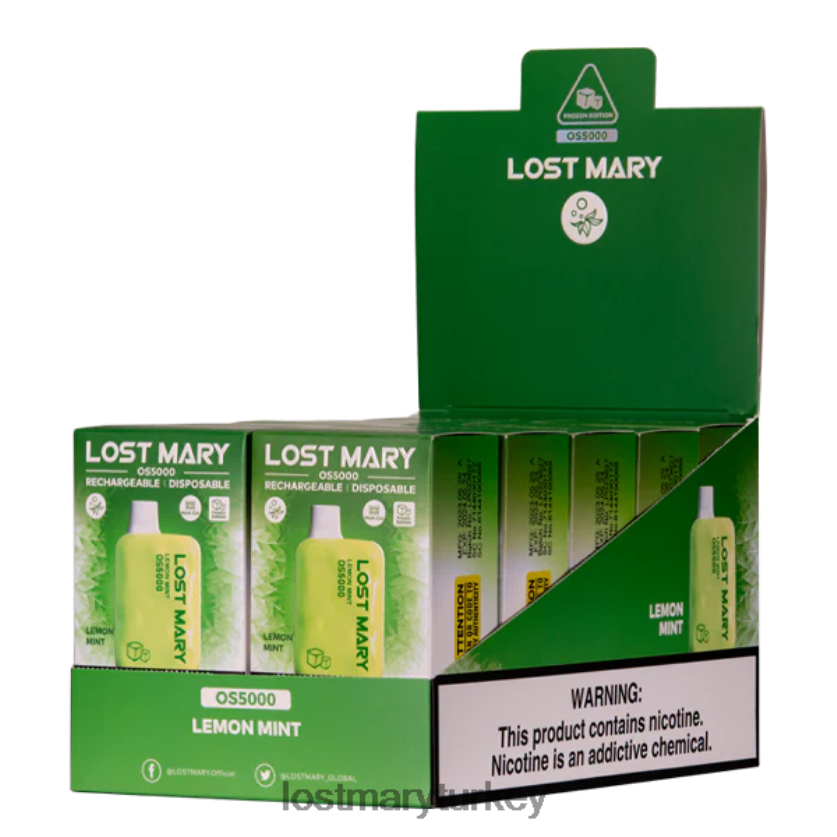 LOST MARY Türkiye - kayıp mary os5000 limon nane ZXVTXX42