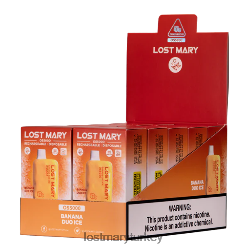 LOST MARY Türkiye - kayıp mary os5000 muz ikilisi buz ZXVTXX2