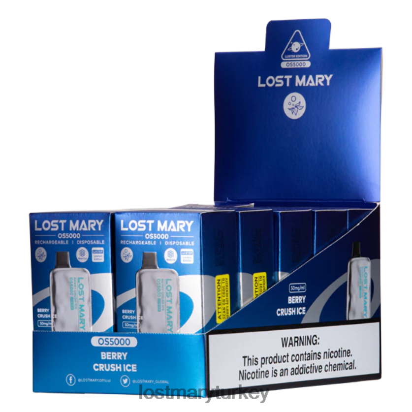 LOST MARY Vape Flavors - kayıp mary os5000 parlaklık meyve ezmesi buz ZXVTXX5