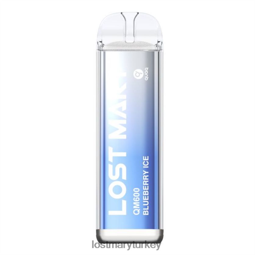 LOST MARY Flavours - kayıp mary qm600 tek kullanımlık vape yaban mersinli buz ZXVTXX157