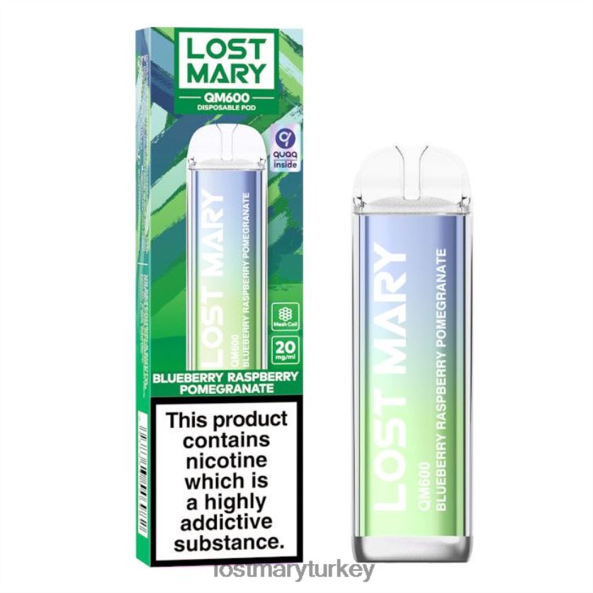 LOST MARY Online Store - kayıp mary qm600 tek kullanımlık vape yaban mersini ahududu nar ZXVTXX159