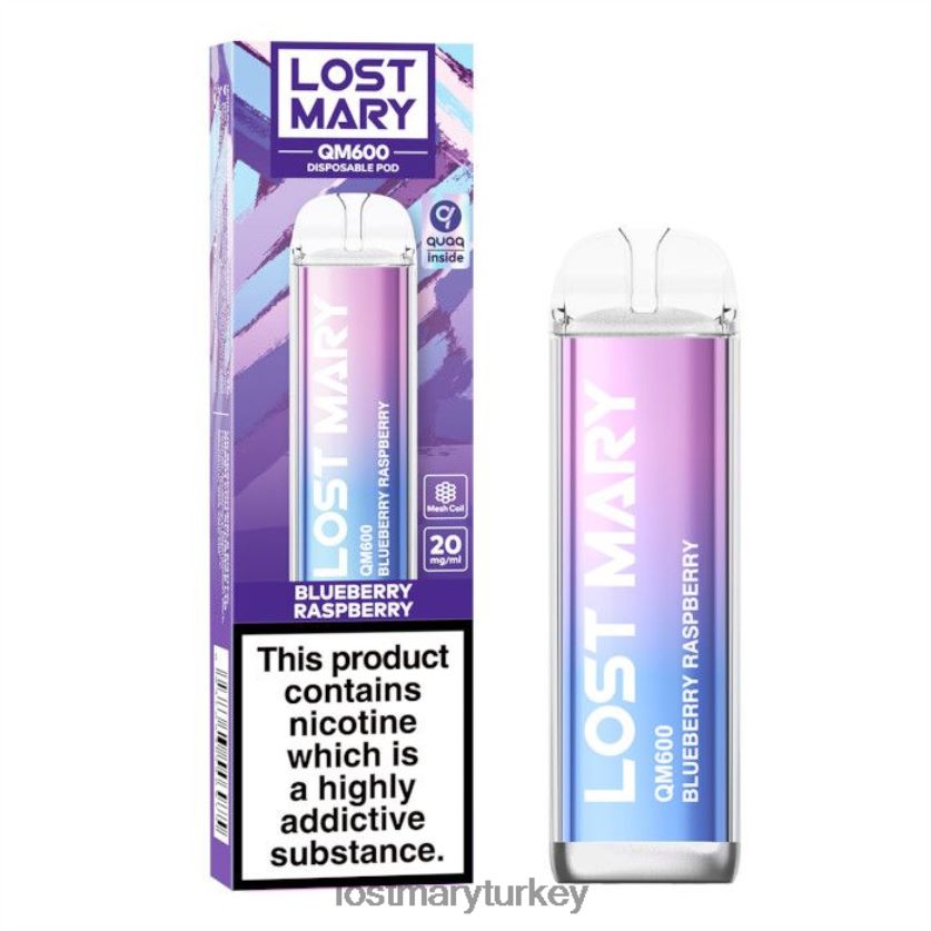 LOST MARY Online - kayıp mary qm600 tek kullanımlık vape yaban mersini ahududu ZXVTXX158