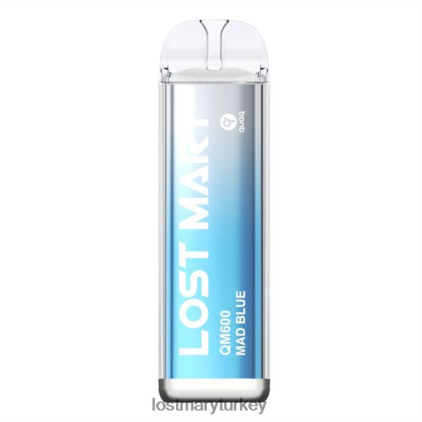 LOST MARY Sale - kayıp mary qm600 tek kullanımlık vape deli mavi ZXVTXX160