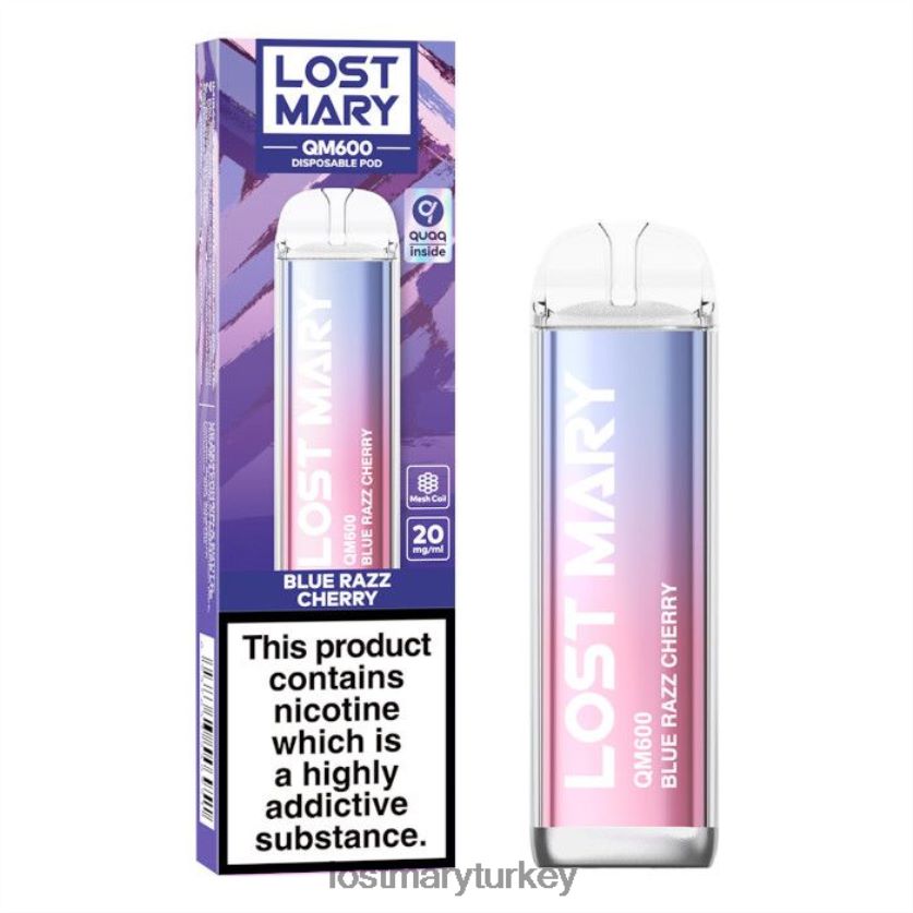 LOST MARY Vape Price - kayıp mary qm600 tek kullanımlık vape mavi razz kiraz ZXVTXX156
