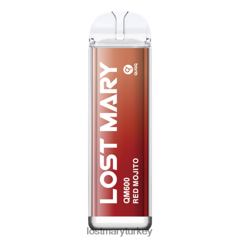 LOST MARY Vape - kayıp mary qm600 tek kullanımlık vape kırmızı mojito ZXVTXX164